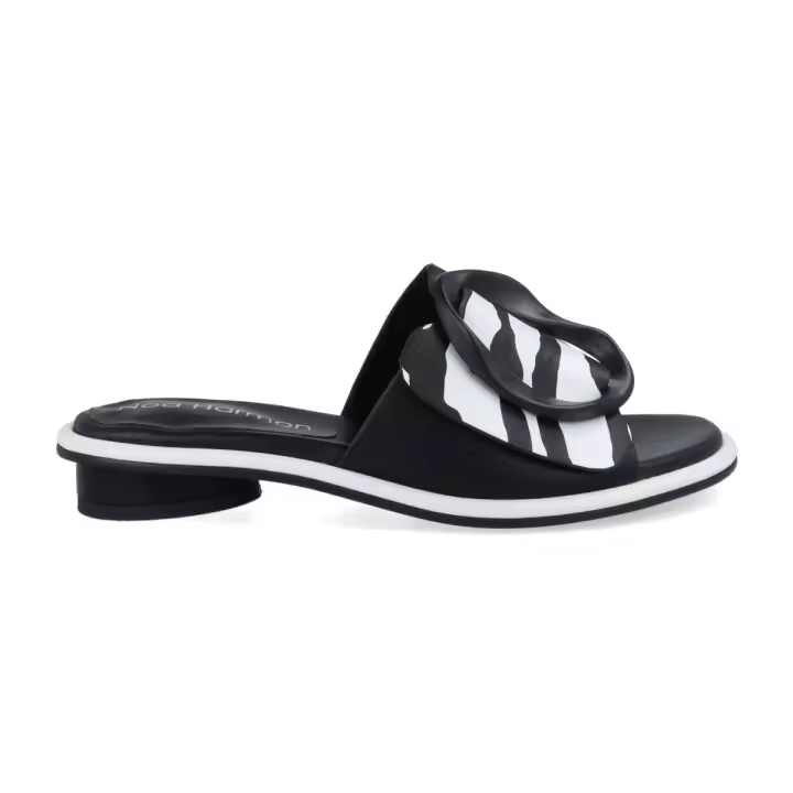 Noa Harmon mujer sandalias mina 9665-0060 negro-blanco - 1