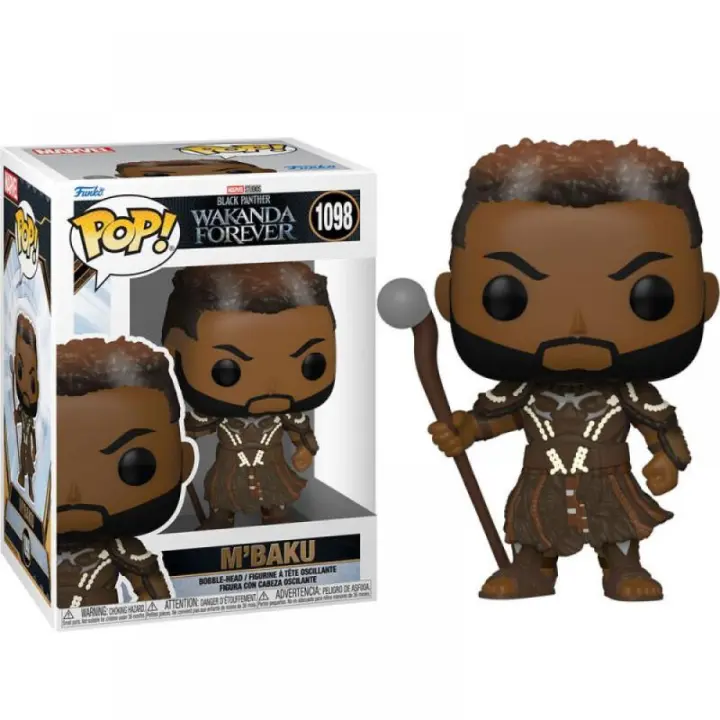 Funko pop marvel black panther wakanda forever mbaku 63942 - 1