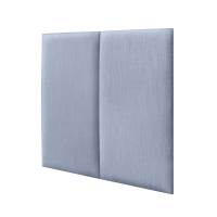 DHOME Cabecero Tapizado Lana Liso Ecológica Antimanchas Diseño Modular Vertical Autoadhesivo Cabezal Cama Altura 135cm - details 4