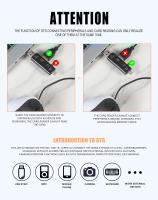 Lector De Tarjetas Multi-función 6 En 1 Tipo-C USB/TF/SD Para Adaptador De Memoria De Disco De Flash Para Móvil Y Computadora - details 8
