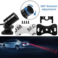 Luz De Advertencia De Frenado Y Estacionamiento LED Para Coche 12V Bombilla De Láser De Niebla Roja Universal Con Estroboscopio Luz De Distancia Trasera - details 1
