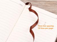 Cuaderno De Notas A6 Estilo Retro De Cuero Artificial PU Mini Portátil Para Escritura Y Contabilidad En La Oficina - details 12