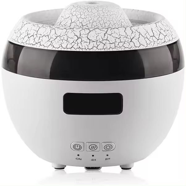 Humidificador ultrasónico con múltiples modos de pulverización, temporizador y apagado automático sin agua, 300 ml (blanco) - 1