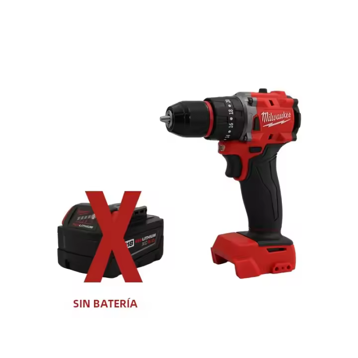 Taladro Eléctrico Inalámbrico Milwaukee 18V Brushless 150N.m Herramientas De Poder Con Batería M18 Para Decoración Y DIY - 1