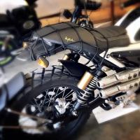 Red De Equipaje Para Motocicleta 1pc Con 6 Gancho Sujeta Tanque De Combustible Malla Bungee Negra Accesorio De Estilo Para Coche Y Motocicleta - details 1