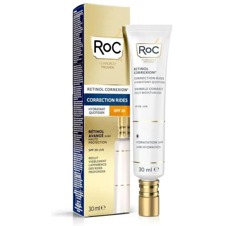 Roc Retinol Correxión Crema Hidratante Cotidiano Spf20 30Ml - 1