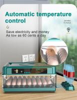 Incubadora Automática de Huevos - Control de Temperatura y Humedad - details 0