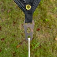 Ajustador De Cordones Para Tienda De Camping Cierre De Tira De Amarre Carabina Clip Fijador De Cuerda Tensión De Cuerda - details 1