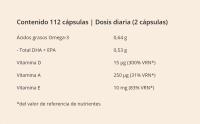 Möller's ® Omega-3 con Vitaminas A, D y E  112 cápsulas - details 0