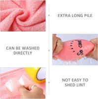 4 gorros Bordados para secar El Cabello, Cabello de seco rápido, pañuelos absorbentes rapidos, acortan El Tiempo de seco, adecuado para maquillaje, baño y lavado de Cara. - details 1