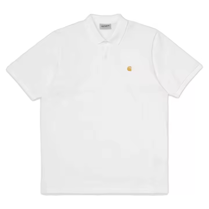Polo de Manga Corta Carhartt WIP  para hombre en color blanco - 1