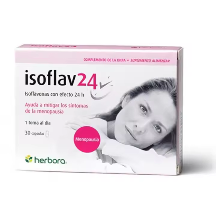 Herbora Isoflav 24 de 30 Cápsulas - 1
