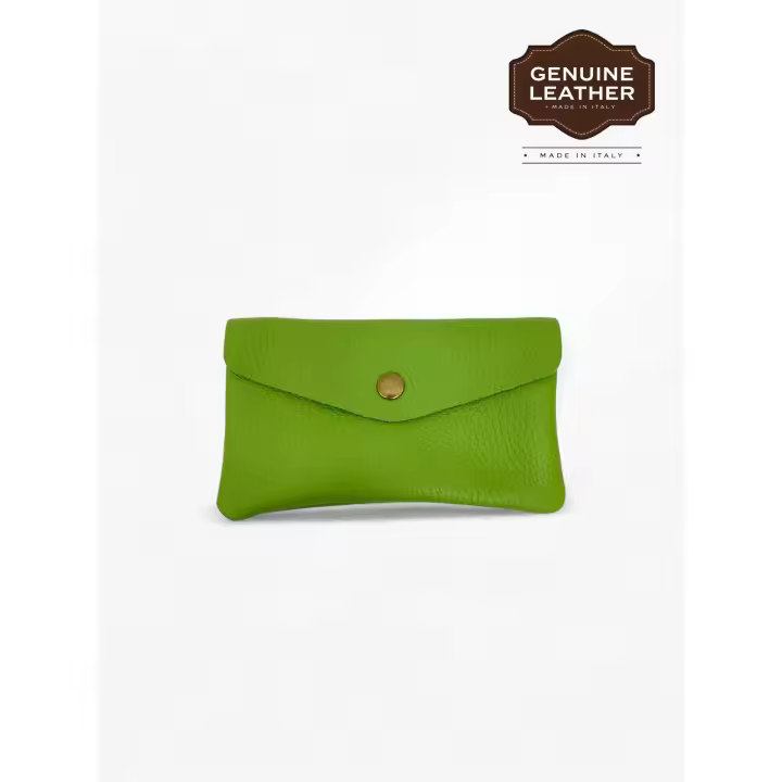 cartera larga de cuero para mujer, billetera ,tarjetera con multitud de espacios para tarjetas, billetes y monedas,Piel auténtica,regalo paramujer,gran capacidad , Ligera y Práctica, Hecho en Italia,Varios Colores - 1