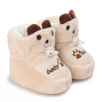 Botas De Nieve Para Bebés Recién Nacidos De Algodón Antideslizantes Y Cálidas Zapatos Para Caminar Infantiles Con Peluche - details 83