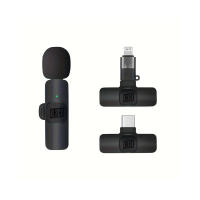 Micrófono  inalámbrico K9, Plug&Play, Compatible iPhone y Tipo-C, 20m, con reducción de ruido - details 3
