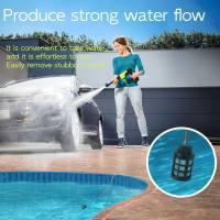 30Bar Alta Presión 6 en 1 Conveniente Pistola de Limpieza Inalámbrica de Alta Presión 4.0L/min Descarga de Agua Con Depósito de 22L 2 Baterías Manguera de 5m Para Piscina de Coche Cerca Multifuncional Pistola de Lavado y Limpieza Multifuncional - details 1