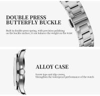 Reloj De Pulsera De Cuarzo Para Hombre NIBOSI Deportivo De Lujo Con Fecha Automática Resistente Al Agua Y Luminoso Reloj De Hombre AQUANAUT De Bandera Top Marca - details 6