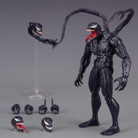 Figura De Acción Venom Legends Movable Joint Modelo Estatua De Cara Cambiable Juguete Coleccionable Decorativo Para Niños - details 18
