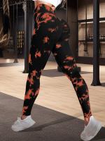 Leggings Deportivos Para Mujer Push-Up Yoga Shaper Leggings Cintura Alta Levantador De Glúteos Sin Costuras Opacas Para Gimnasio Fitness - details 14
