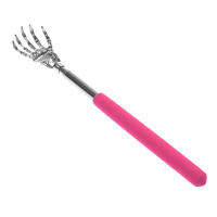 Masajeador De Espalda Telescopio En Acero Inoxidable Scratcher Extensible Alivio Del Picor Regalo Para Hombres Adultos Herramienta De Masaje Para El Cuerpo - details 5
