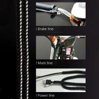 Cable De Bicicleta Flexible Protector De Espiral De Envoltura 1PCS Tubo De Cubierta Para Cable De Metal Resistente Al Desgaste - details 1