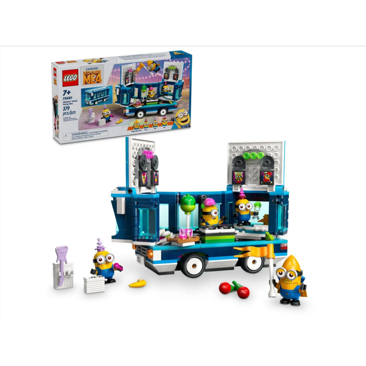 LEGO MINIONS 75581: Bus de Fiesta Musical de los Minions