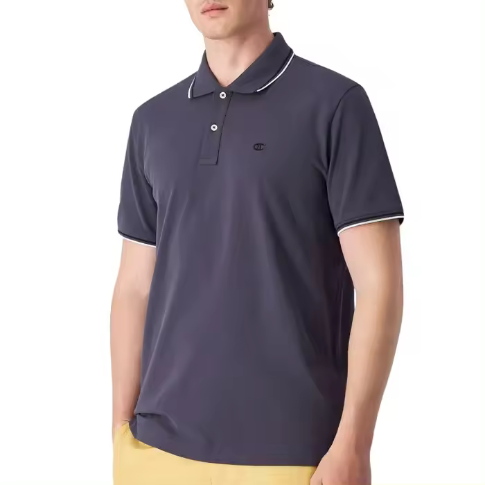 Polo Manga Corta Men Champion 0897 V25 Marengo Chpcmv2597Bd - 1