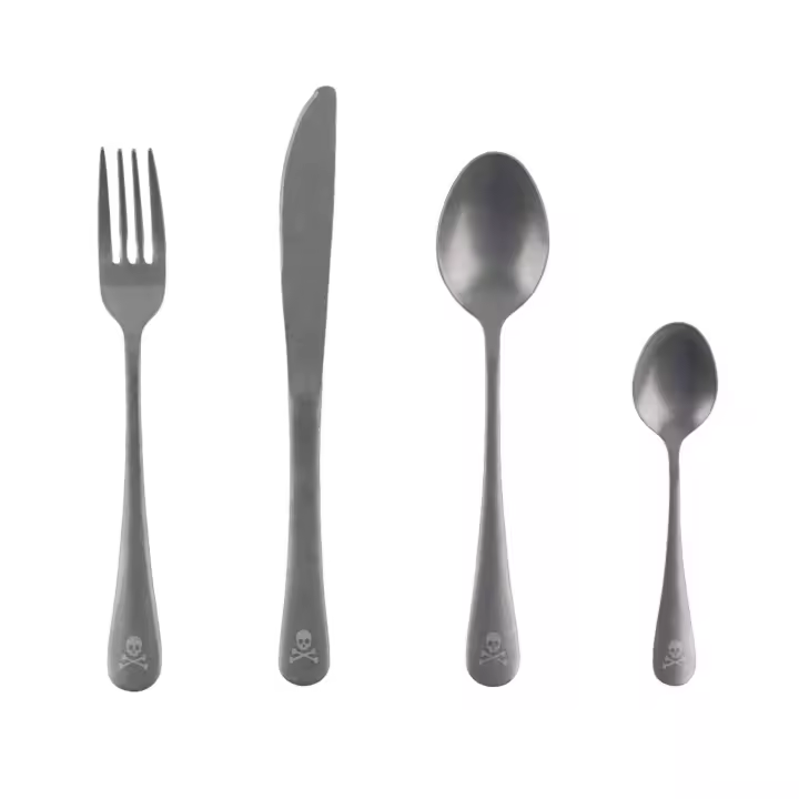 Set de 32pc de cubertería en acero inoxidable Scalpers Home - 1