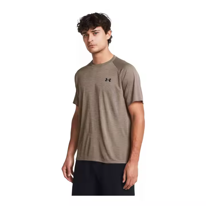 Tops marca Under Armour modelo 1382796-200 para hombre en color marrón - 1