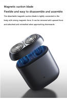 Afeitadora Eléctrica Xiaomi Mijia S200 Inicio Inducción Doble Bucle Cuchilla Curva IPX7 Succión Magnética Cabeza De Cuchilla Para Baño Y Seco Afeitado - details 9