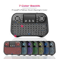 Teclado Inalámbrico Bluetooth Mini Con Iluminación Retroiluminada 2.4G USB Para Android TV Box PC En Inglés Ruso Francés Español Portugués Árabe Hebreo - details 2