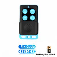 Duplicador De Control Remoto Automático 433MHZ Para Puerta De Garage Y Cortina Eléctrica Metal Controller Remoto Para Coche - details 0