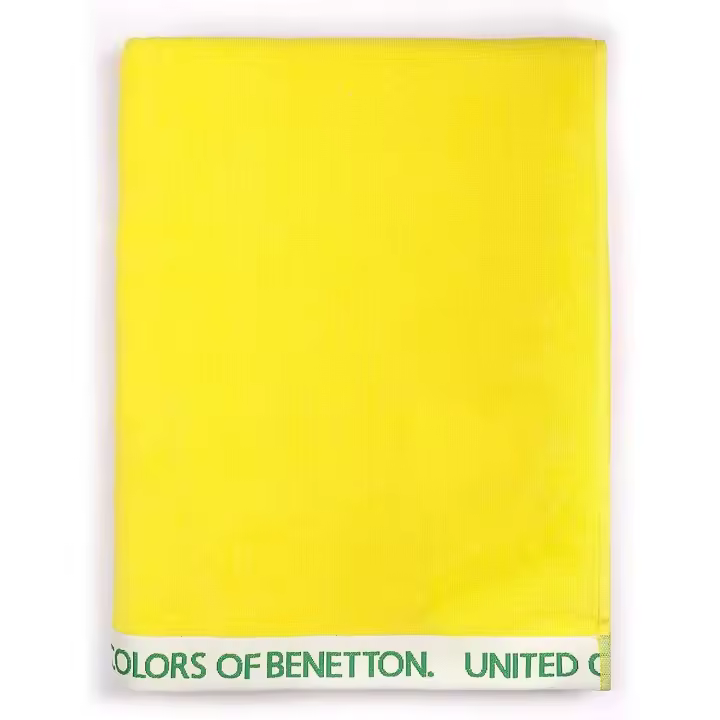 Toalla De Playa 90X160Cm - Amarillo Casa Benetton - 1
