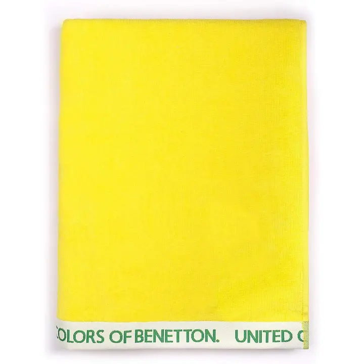 Toalla De Playa 90X160Cm - Amarillo Casa Benetton - 1