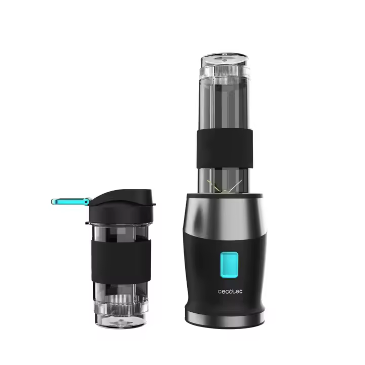 CECOTEC 03916 Batidora de Smoothies 900W con Cuchillas de Titanio y Vasos Portátiles - 1