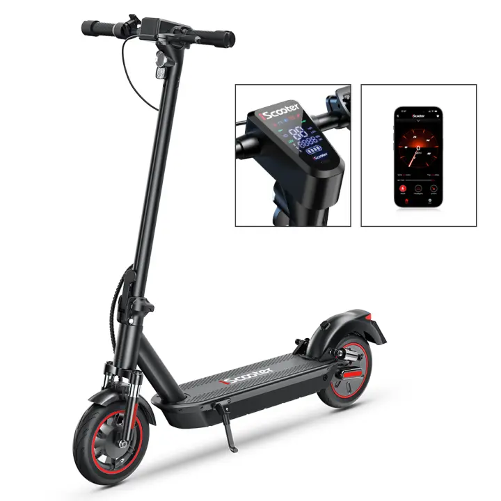Patinetes Eléctricos ISCOOTER i10Max 18Ah 750 W 80-96 km de Autonomía, 45km/h, Ruedas 10” , Freno Eléctrico Delantero y de Disco Trasero - 1