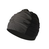 1Pc Gorra De Natación Elástica De Nylon Color Sólido Con Pliegues Protección De Pelo Largo Accesorios Deportivos Para Piscina - details 7