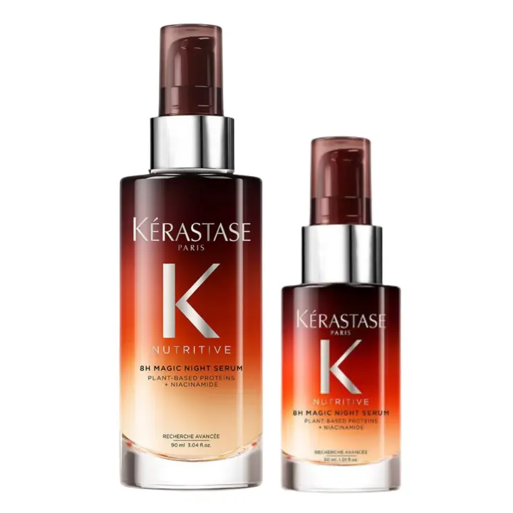Pack Kérastase Nutritive 8H Magic Night Serum – Tratamiento Nocturno Nutrición Cabello Seco - 1