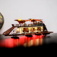 Jabba's Sail Barge ™ Set De Bloques Con Luz LED Brick Bling 75397 Accesorios De Iluminación Incluidos Regalo Para Construcción Unisex - details 0