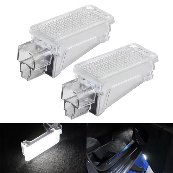 Lámpara De Compresor De Equipaje Con 2x LED Brillantes Para Skoda Octavia Fabia Superb Roomster Kodiaq Luz Blanca Brillante - 1