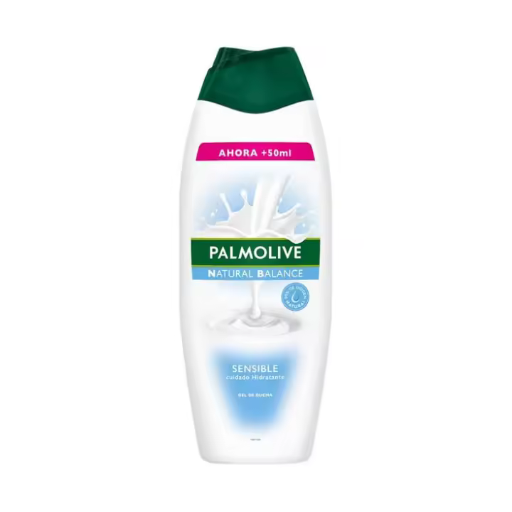 Palmolive Gel de Ducha Suave & Sensible con Leche Hidratante - Protege Tu Piel - 550 Ml - 1