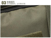 Mochila de Tela Oxford de 65L para Exterior, mochila táctica de camuflaje para senderismo, mochila de montañismo, mochila de viaje para parampar para helbres - details 19