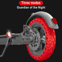 Luces Traseras LED Impermeables Para Xiaomi M365 pro 1S Pro2 Mi3 Scooter Eléctrico Advertencia Nocturna Seguridad Luz De Cola - details 0