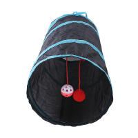 Túnel Para Gatos Plegable Juguete De Túnel Respirable Con Agujeros Para Interior Supplies Para Mascotas Juguetes De Gatos S Y Pass - details 3
