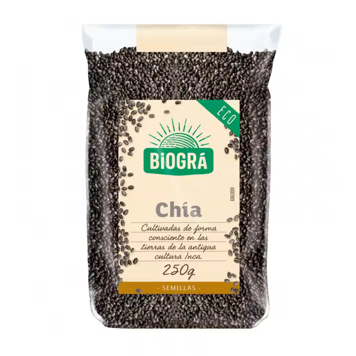 Semillas de Chía bio Biográ 250 gramos - 1