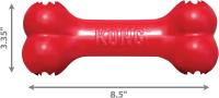 KONG Goodie Bone Mordedor Hueso de Goma Rojo Talla L - details 2