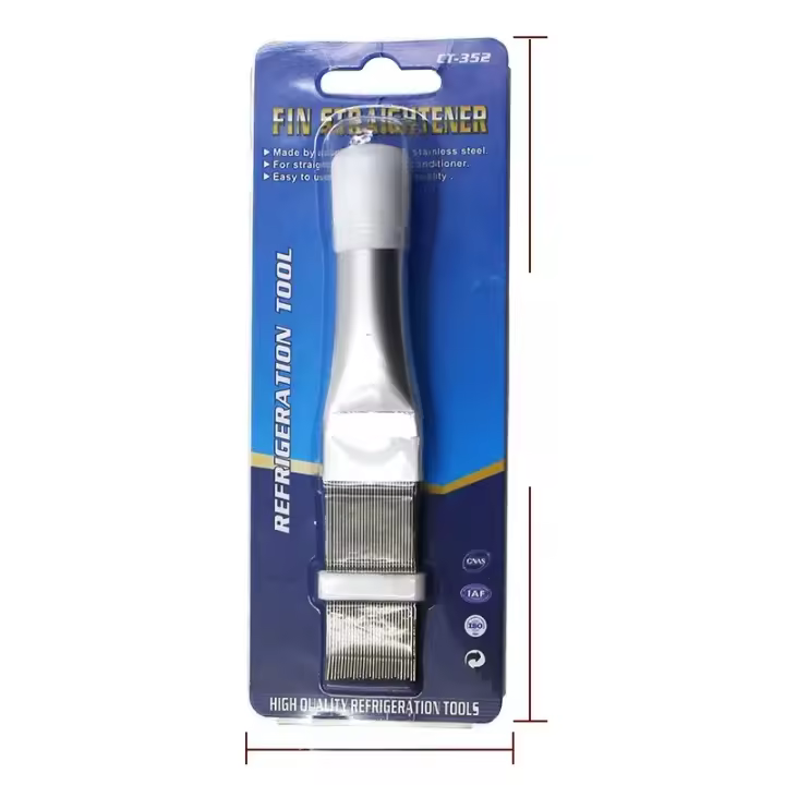 Cepillo De Limpieza Para Radiador De Aire Acondicionado Y Condensador De Acero Inoxidable Herramienta De Reparación Comb De Finas - 1
