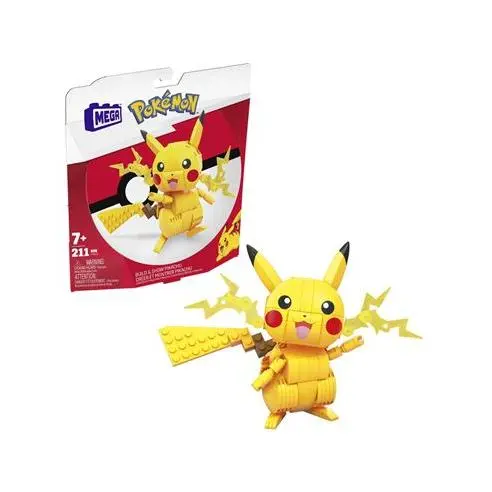Mattel Figura MEGA Construx Pokémon Pikachu (mediano) - Coleccionables - 1