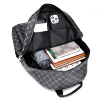 Mochila De Cuero Multifuncional Para Mujer Y Hombre Luxuria Bolso De Hombro Para Escuela Diseñador Saco De Mano Abajo De 20 Litros - details 12
