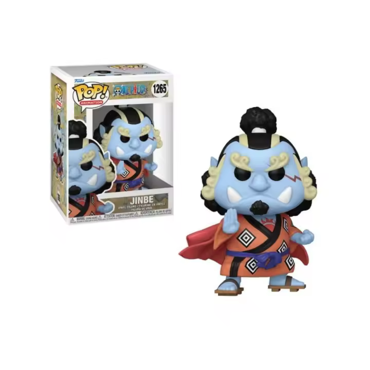 Funko Pop Jinbe One Piece 1265 - Figura Coleccionable 10cm de Altura - 1